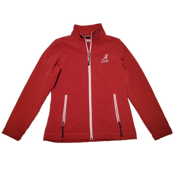 Alabama Crimson Tide Red Zippered Jacket Size Small - Picture 1 of 9